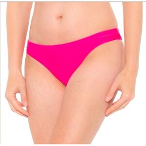 Speedo‎ Pink Glo Cheeky Bikini BOTTOMS Eco Endurance MEDIUM NWT Athletic Sporty